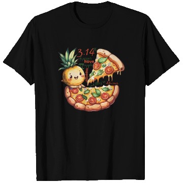 Discover pi day math Pineapple pizza Toppings T Shirts