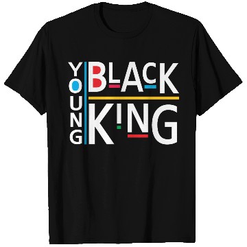 Discover Young Black King African American T Shirts