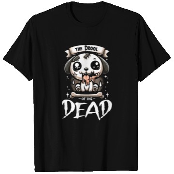 Discover Horror Dog Halloween Spooky Dog Lover Gothic Dog T Shirts