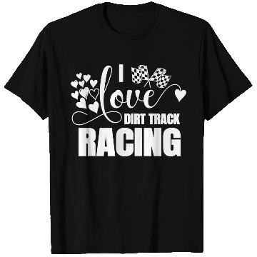 Discover Dirt Track Racing Stock Car Races Sprint Car Race T Shirts