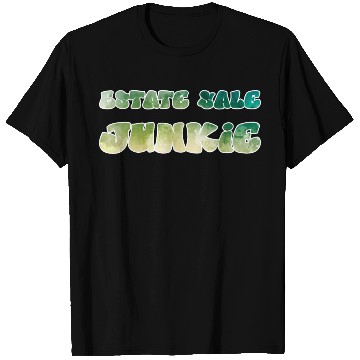 Discover Estate Sale Junkie yellow watercolor T Shirts