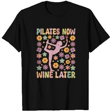 Discover Instructor Yoga Exercise Wine Lover T Shirts