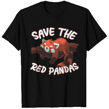 Discover Save The Red Pandas T Shirts