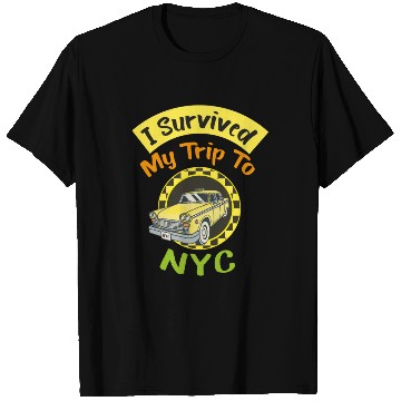 Discover I Survived My Trip To NYC T Shirts