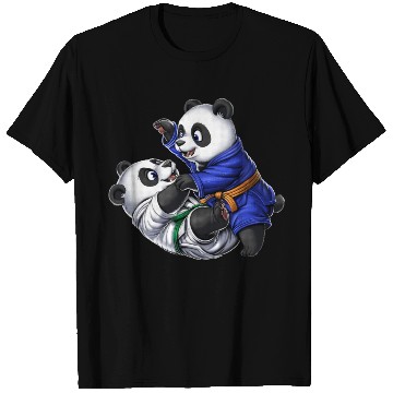 Discover Panda Bears Jiu-Jitsu T Shirts
