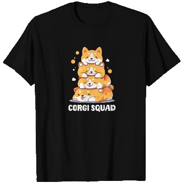 Discover Corgi Mom Dad Corgi Squad T Shirts