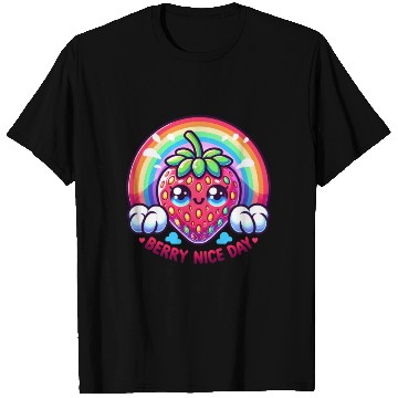 Discover Cute Strawberry, Strawberry Lover, Rainbow Berry T Shirts