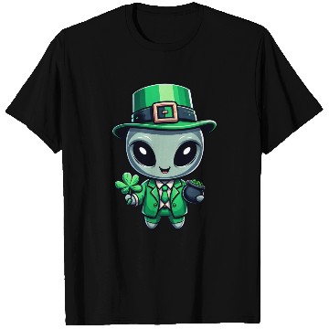 Discover St. Patrick's Day Alien Extraterrestrial T Shirts