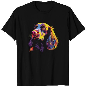 Discover Watercolor Colorful Boykin Spaniel T Shirts
