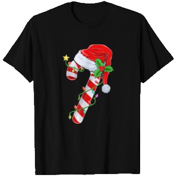 Discover Candy Cane Crew Santa Christmas T Shirts