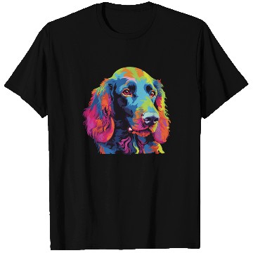 Discover Watercolor Colorful Irish Water Water Spaniel T Shirts