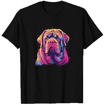 Discover Watercolor Colorful Neapolitan Mastiff T Shirts