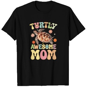 Discover Groovy Turtle Lover Mom T Shirts
