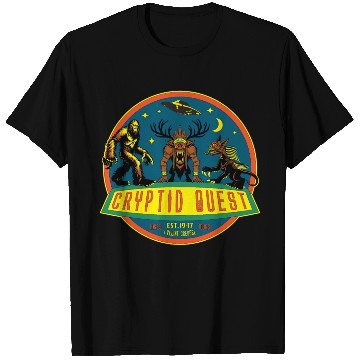 Discover Cryptid Quest T Shirts