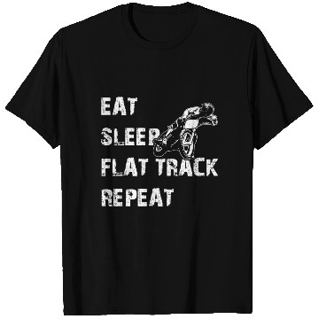 Discover Funny Flat Track Motorcycle Racing T Shirts