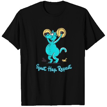 Discover Kangaroo Gym Buff: Squat, Hop, Repeat Workout T Shirts