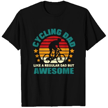 Discover Cycling Dad T Shirts