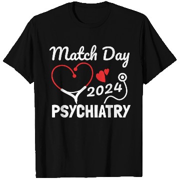 Discover Match Day 2024 Psychology Resident Residency T Shirts