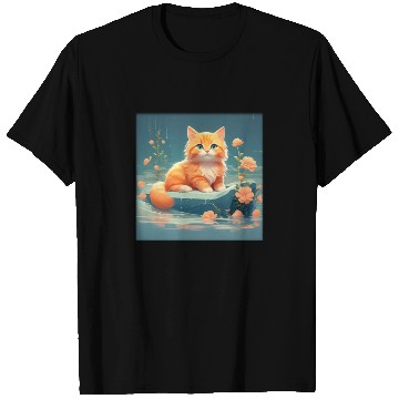 Discover Cute orange cat T Shirts
