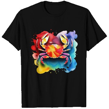 Discover Color splash zodiac: Cancer T Shirts
