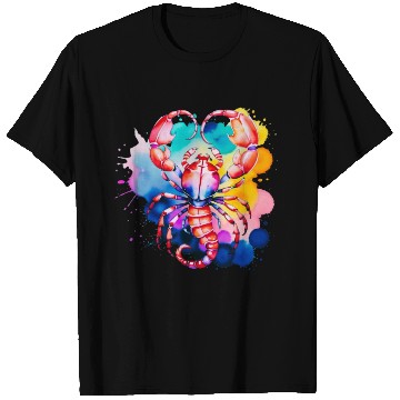 Discover Color splash zodiac: Scorpio T Shirts