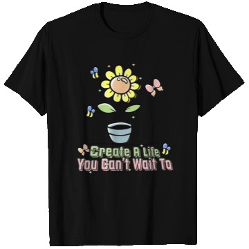 Discover Beautiful Sunflower with a Butterflies and a Bees T Shirts
