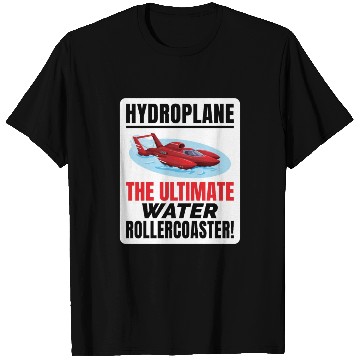 Discover Hydroplane Boat Racing Rollercoaster Adventure T Shirts