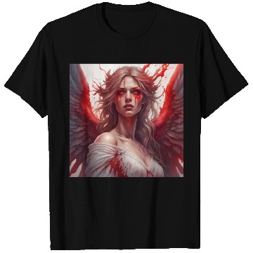 Discover angel illustration wallart retro decoration T Shirts