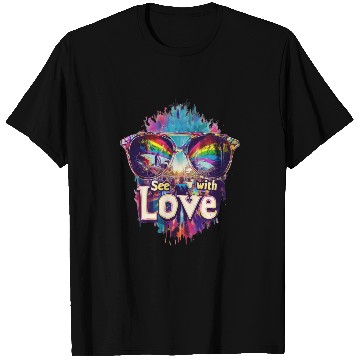 Discover See With Love - Embrace Diversity Art T Shirts