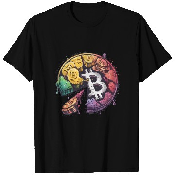 Discover Pi day 3.14 Math Crypto Bitcoin Change The Cookie T Shirts