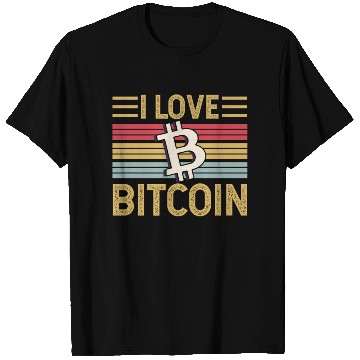 Discover I Love Bitcoin T Shirts