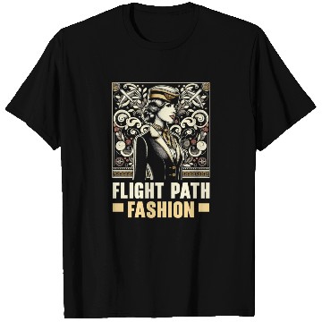 Discover Flight Attendant Aviation Cabin Crew Stewardess T Shirts