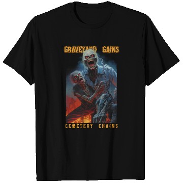 Discover Graveyard Gains Cemetery Chains T Shirts