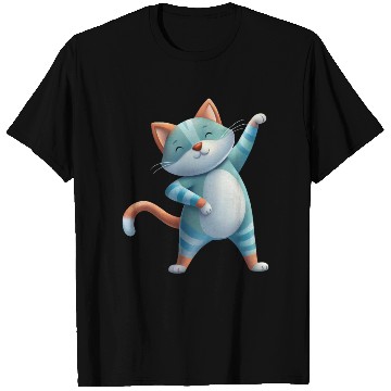 Discover Funny Cat Dabbing A Hilarious Dance Design T Shirts