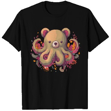 Discover Octo-Bear, October, Fall design, Autumn Design T Shirts
