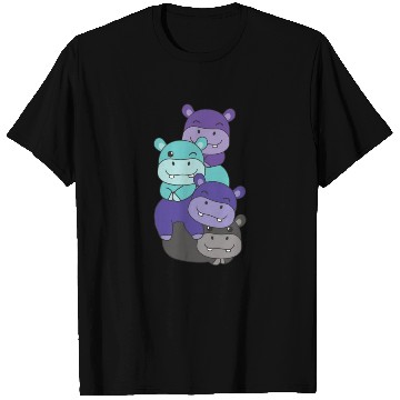 Discover Alexigender Flag Pride Lgbtq Cute Hippo T Shirts