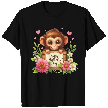 Discover Cute Monkey Happy Mother s Day T Shirts
