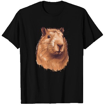 Discover Capybara In Nature T Shirts
