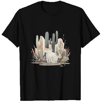 Discover Cats and Plants T Shirts