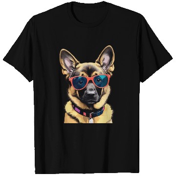Discover Cute German Shepherd Pop Art T Shirts