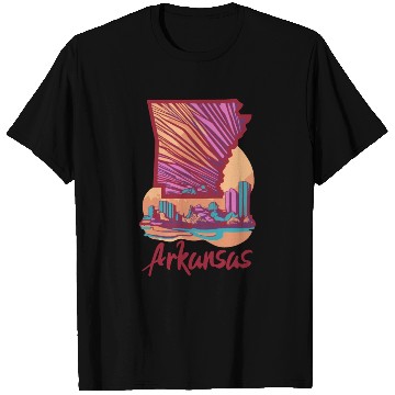 Discover ARKANSAS NATURAL STATE ORANGE T Shirts