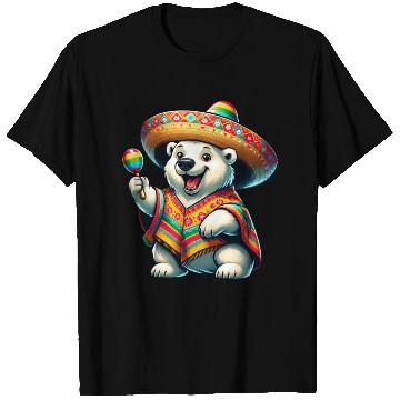 Discover Cinco de Mayo Polar Bear: Festive Mood T Shirts