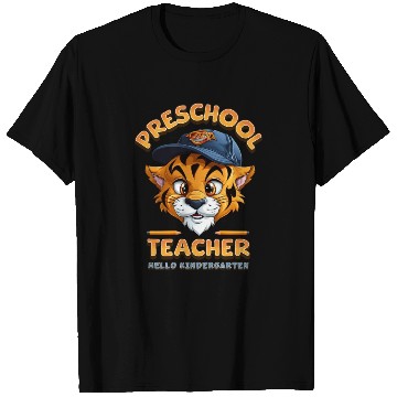 Discover Preschool Teacher Hello Kindergarten T Shirts