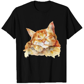Discover cute happy funny cat for cat lover T Shirts