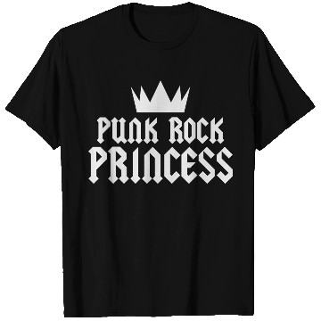 Discover Punk Rock Crown Princess T Shirts