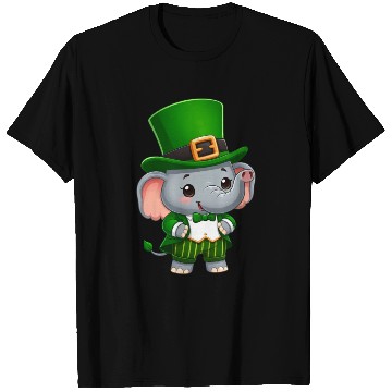 Discover St. Patrick's Day Elephant Green T Shirts