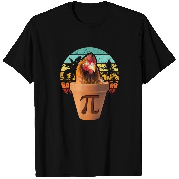 Discover Chicken Pot Pi Funny Math Pi Day T Shirts
