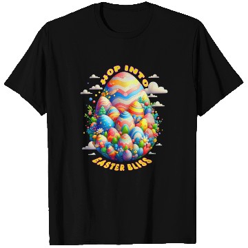 Discover Vibrant Easter Egg Design for a Festive Easter Day T Shirts