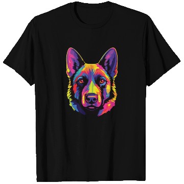 Discover Watercolor Colorful Norwegian Elkhound T Shirts
