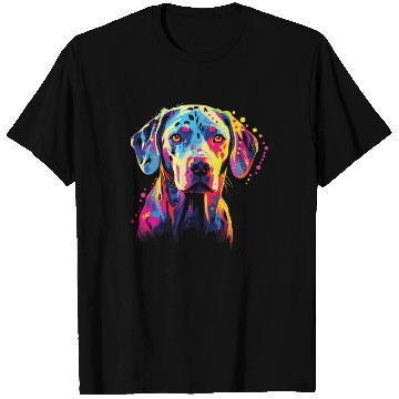 Discover Watercolor Colorful Dalmatian T Shirts